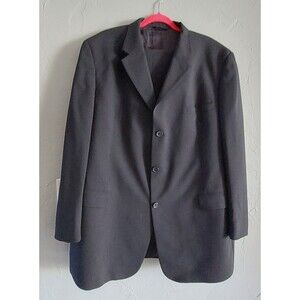Brooks Brothers Men Suit Set, 100% Wool 48 LG,jacket & Pant Made In USA.